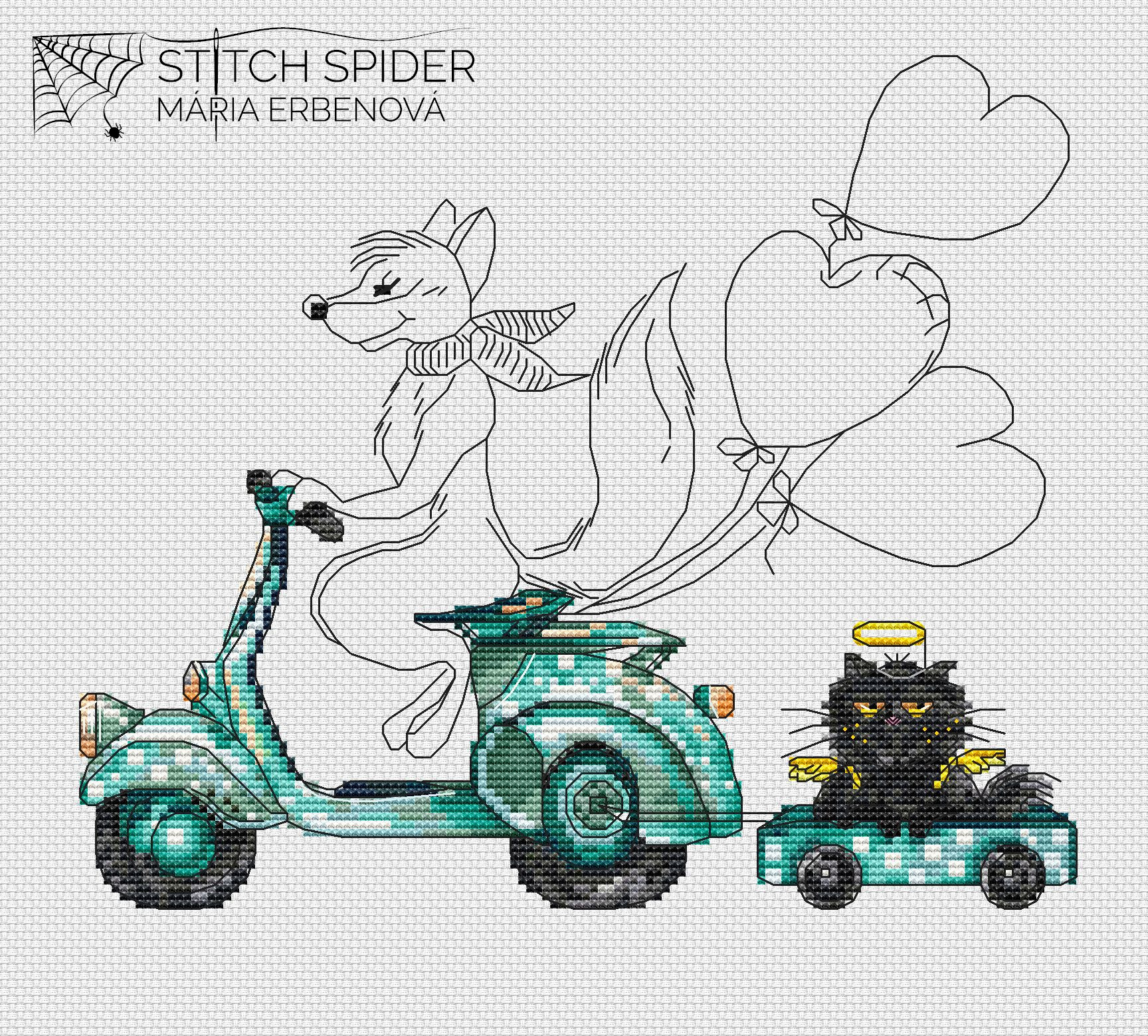 Doing creative process - Completed scooter Doing creative process - Completed scooter