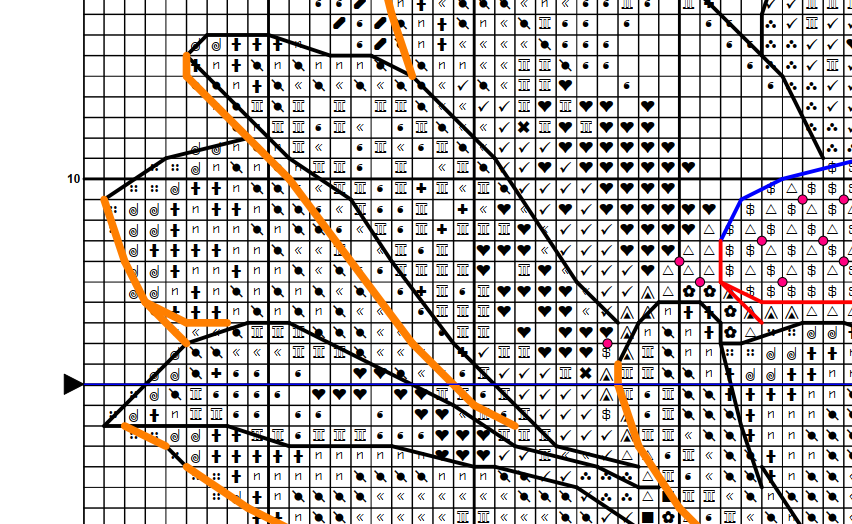 Pink lotus black and white version of pattern Pink lotus black and white version of pattern